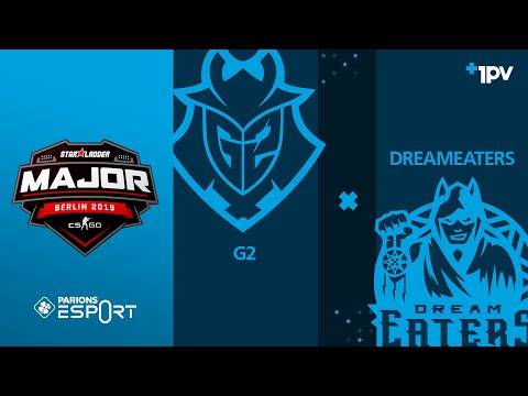 CS:GO - G2 Esports vs DreamEaters - Overpass - StarLadder Berlin 2019