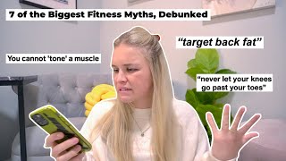 DEBUNKING POPULAR FITNESS MYTHS with PERSONAL TRAINERS, DIETITIANS, NUTRITION COACHES, etc *yikes*