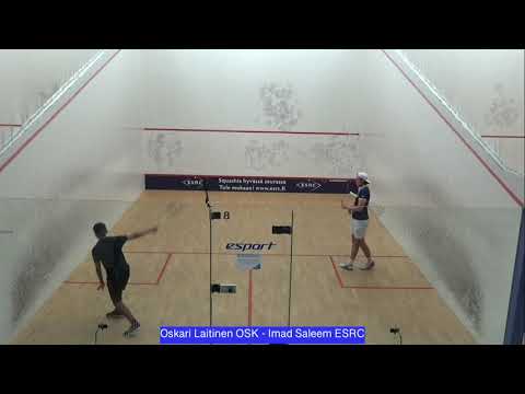 JSM2021: Oskari Laitinen OSK -  Imad Saleem ESRC