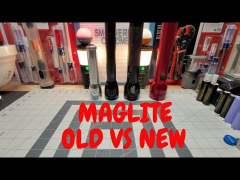 MAGLITE OLD TECHNOLOGY VS NEW TECHNOLOGY OUTDOOR BEAM SHOTS