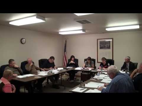 VILLAGE OF ARMADA COUNCIL MEETING (10-13-2014)