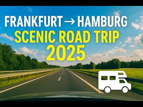 Frankfurt to Hamburg Scenic Drive | Germany Road Trip 2025 |Europe Road Trip