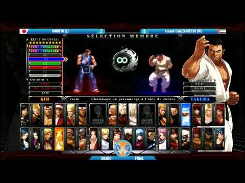 KOF XIII - CWC 2016 - GRAND FINAL - Kindevu vs ArcadeCafe|Zantetsu