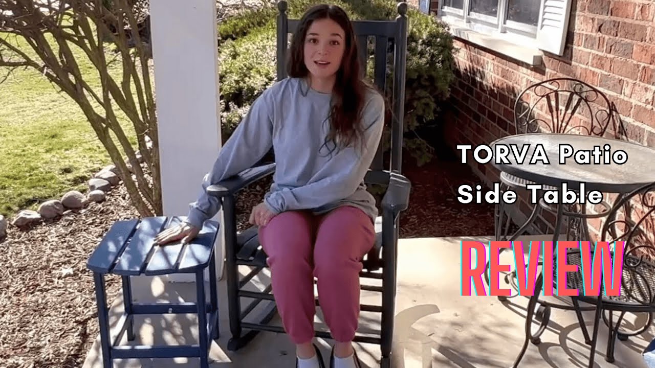 TORVA Outdoor Adirondack Side Table Review