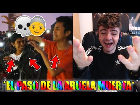 💀EL PASO DE LA ABUELA MUERTA💀 FUSOK vs OYE LOKO *MORIRÁS DE RISA*