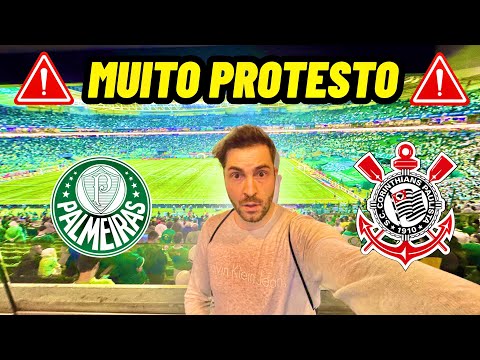 CLIMA QUENTE E CLASSIFICAÇÃO DO CORINTHIANS NO ALLIANZ PARQUE/ Palmeiras 0 x 2 Corinthians 