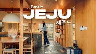 5 days in jeju (aesthetic villas + olive young haul)