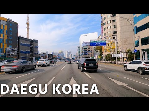 [Korea City Drive] DAEGU - A 4ª maior cidade 🚗 em dezembro