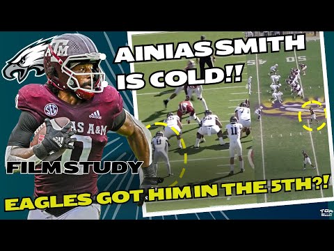 Study: Philadelphia Eagles got the ULTIMATE WEAPON Ainias Smith in the 5th Rd?| How, Sway?!