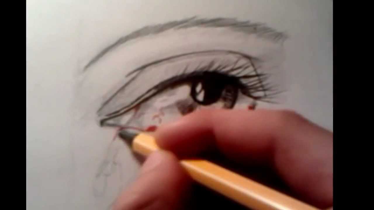 Bleeding Eye, speed drawing