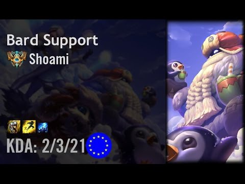 Bard Support vs Thresh - Shoami - EUW Challenger Patch 6.7
