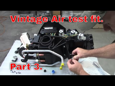 Vintage Air test fit part 3. Brooklyn Pony 46 C