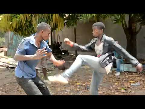 Ally muhunzi the best scene Fighting hatari sana #sambazaufahamutanzania #scene