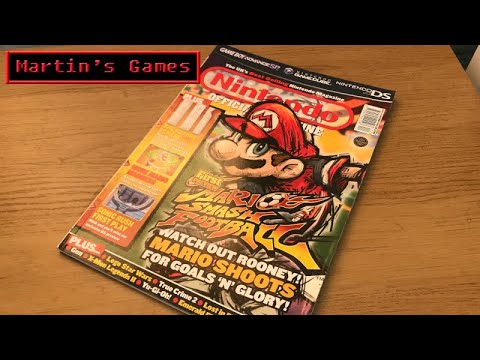 Looking through a Nintendo Official Magazine from November 2005!