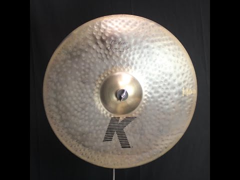 Zildjian 21" K Custom Organic Ride - 2596g (video demo) image 2