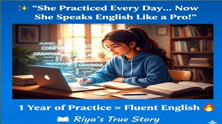 🎧 Riya’s Journey to Fluent English ❤️ | How to Learn spoken English fluently #mrenglishguide
