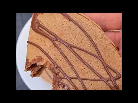 Crêpes sucrées au sarrasin diététiques 🌿🍫