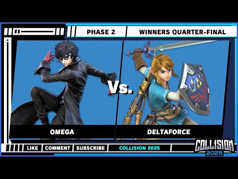 Collision 2025 - Winners Quarters - omega (Joker) VS Deltaforce (Link) - Super Smash Bros. Ultimate
