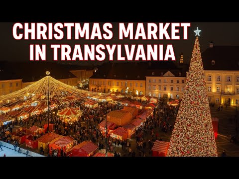 Transilvanian Christmas Market in Sibiu 2025 🎄#christmas 