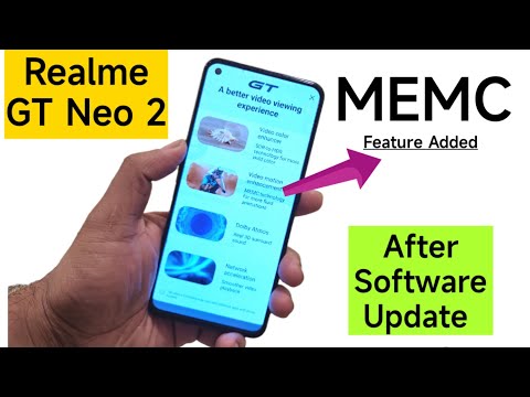 Realme GT Neo 2 MEMC feature After Software Update Demo