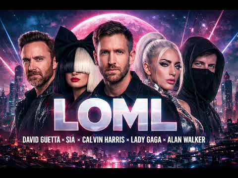 David Guetta x Sia x Calvin Harris x Lady Gaga x Alan Walker – LOML (Official Lyric Video)