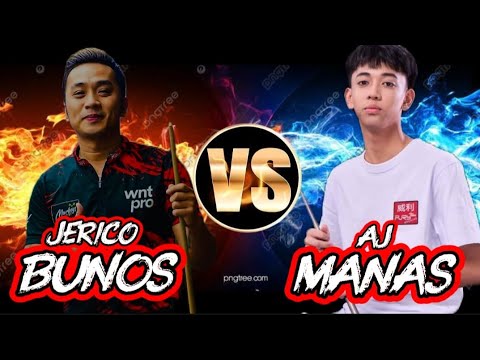 Aj manas 🆚 Jerico BUNOS 🎱 10 Ball Parehas 🎱 RACE 18🔥