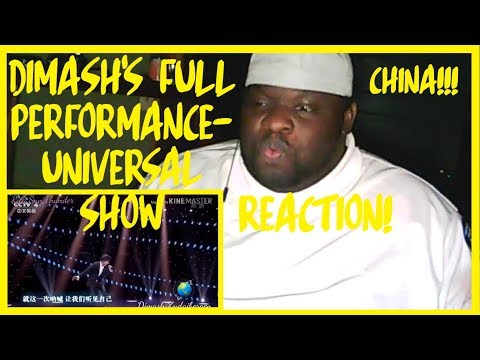 Dimash Kudaibergen Full Performance Universal Show in China REACTION!!