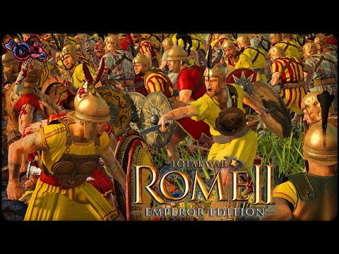 A BRUTAL TOURNAMENT SIEGE BATTLE!!  3v3-Total War Rome 2