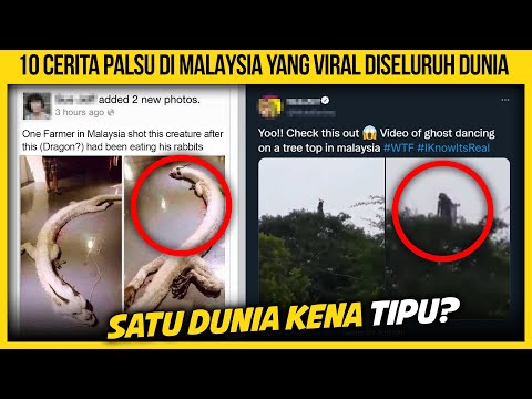 10 CERITA PALSU TENTANG MALAYSIA YANG TERKENAL DI SELURUH DUNIA