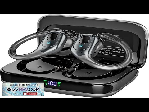 Wireless Earbuds Bluetooth 5.4 Headphones Noise Canceling Ear Buds with 75hr Playtime