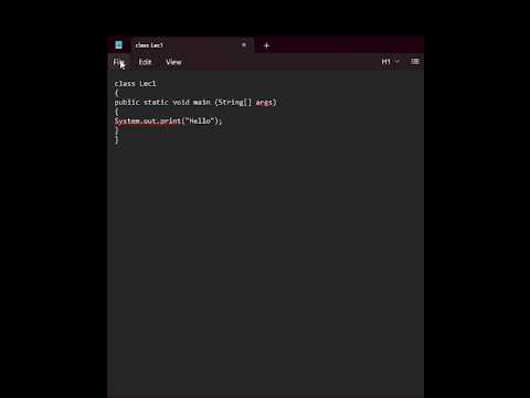 Your First Java Program With Notepad Step By Step Guide