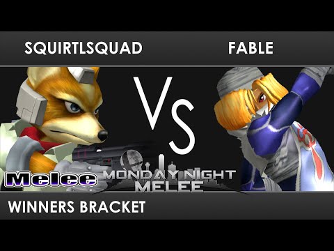 MNM 345 - Winners Bracket - SquirtlSquad (Fox) VS Fable (Sheik) - SSBM Melee