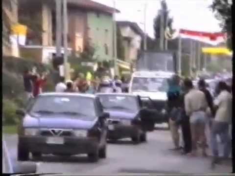21 giugno 1992 - Passaggio di Papa Giovanni Paolo II per Mozzanica