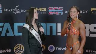 FMG International Sydney 2025 backstage interview with Zara