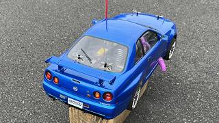 Nitro RC 1/10 HSP R34 Skyline .18 VX, Speed Run