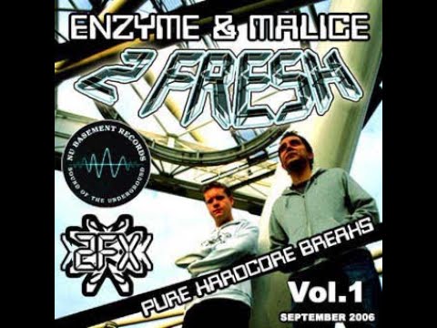 Pure Hardcore Breaks Vol. 1 (part 1 of 5) - Enzyme & Malice (aka Portal) / Nu Rave dj mix oldskool