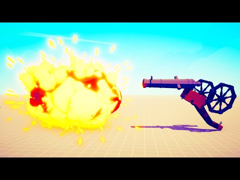 AUTO BOMB CANNON vs EVERY UNIT - Totally Accurate Battle Simulator (TABS)