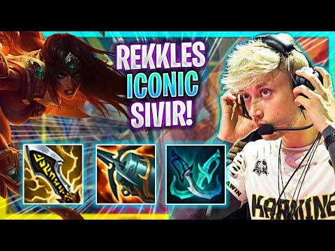 REKKLES PLAY HIS ICONIC SIVIR! | FNC Rekkles Plays Sivir ADC vs Varus! | Preseason 2023