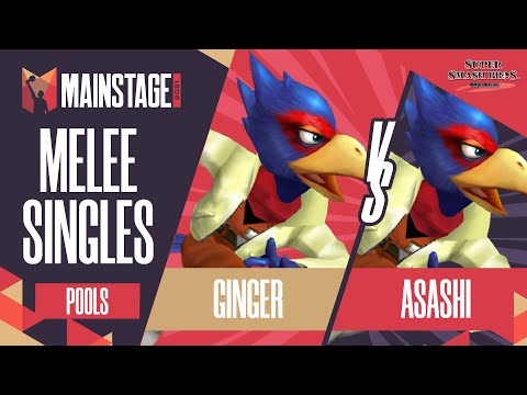Ginger vs Asashi - Melee Singles: Pools - Mainstage 2021 | Falco vs Falco