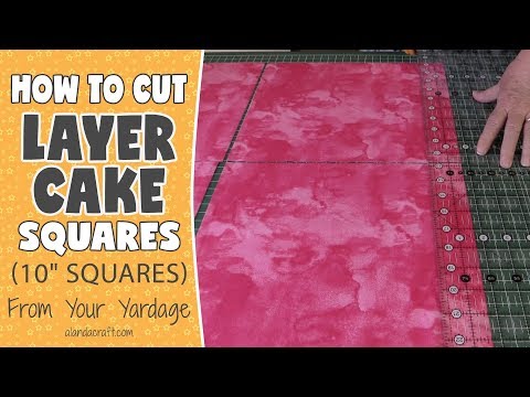 How to Cut Layer Cake Squares (10