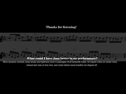 2018 ATSSB Trumpet Etude (Year C)- C Minor by Bohme, pg. 27 of Voxman's Selected Studies