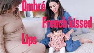 Ombré French kissed Lips