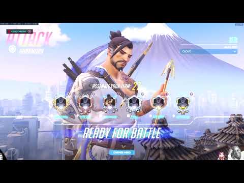 IronAids   PRO HANZO GAMEPLAY OVERWATCH SEASON 27