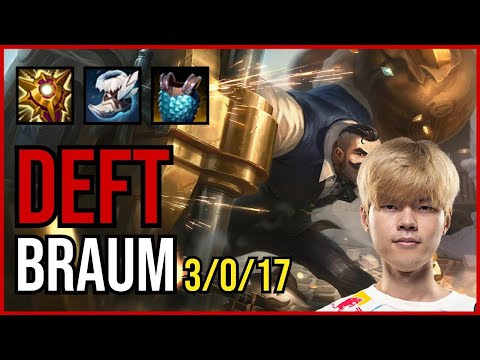 DEFT - BRAUM - KR Grandmaster - Patch 11.3
