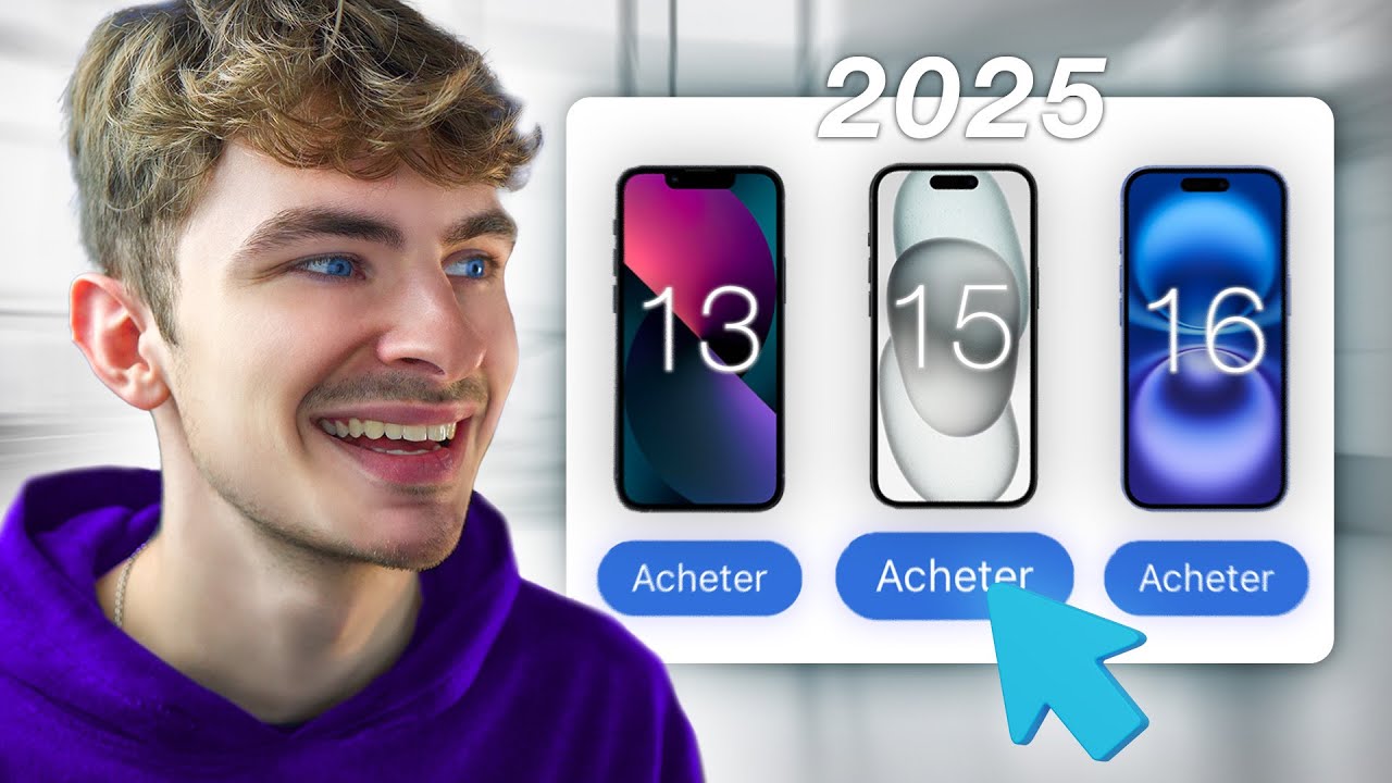 Quel iPhone acheter en 2025 ? (Guide d'achat)