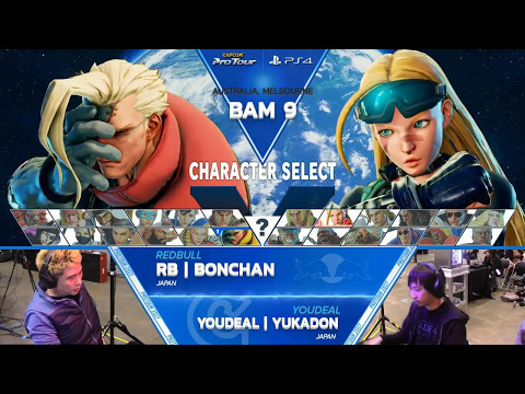 SFV: RB | Bonchan vs YouDeal | Yukadon - Battle Arena Melbourne 9 Top 32 - CPT 2017