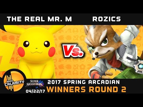 PSPA 2017  DU  Rozics Fox vs The Real Mr  Pikachu   Winners Round 2   Smash 4 Singles