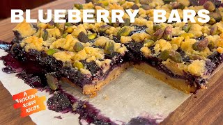 Crumble Bars: The Perfect Blueberry Dessert
