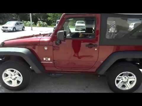 2009 Jeep Wrangler X 2 Dr 4x4