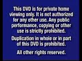 Navy Blue FBI Warning Screens May 30th 2000 August 5th 2003 Full Screen